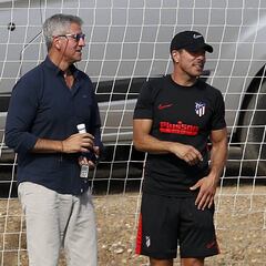 Gil Marín dio las gracias al equipo y le pidió el último esfuerzo: clasificarse para la Champions