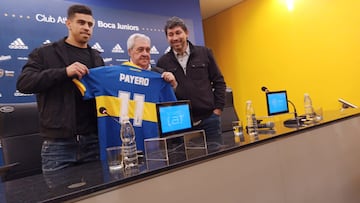 Payero, presentado oficialmente como nuevo jugador de Boca