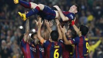 Messi, el día que batió el récord de Zarra.