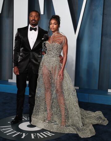 Michael B. Jordan y Lori Harvey.