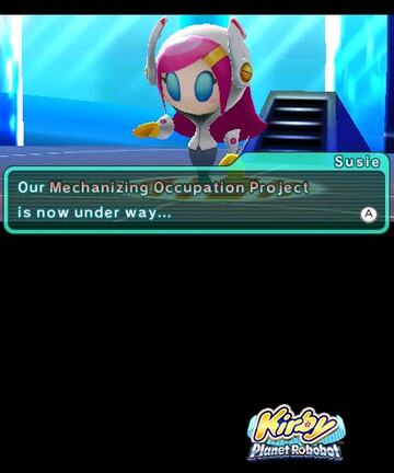 Captura de pantalla - Kirby: Planet Robobot (3DS)