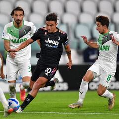 Cuadrado cumple pero Juventus cae ante Sassuolo