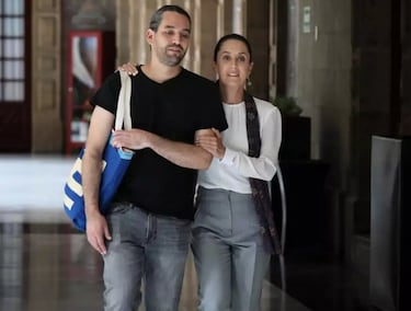 Who is Rodrigo Imaz Alarcón, son of President Claudia Sheinbaum, and what does he do?