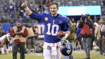 Despu&eacute;s de evaluar el esguince en la zona alta del tobillo, el quarterback novato de 22 a&ntilde;os podr&iacute;a no regresar en la temporada; Eli Manning ir&aacute; en su ausencia.