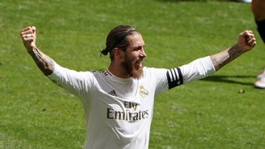 Sergio Ramos of Real Madrid 05/07/2020 ONLY FOR USE IN SPAIN