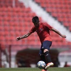 Pablo Pérez: “Mi cabeza está puesta en Independiente"