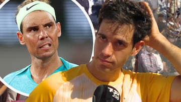 Acabas de ganar a Rafa Nadal en una final y sueltas esto en la entrevista post partido: leyenda del español