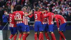 1x1 del Atlético: De Paul, Llorente y Lino, gigantes con once y con diez