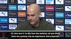 Guardiola le da el visto bueno al candidato a dirigir al Arsenal