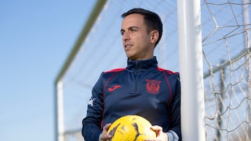 Borja Jiménez, entrenador del CD Leganés.