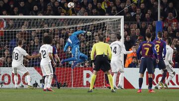 06/02/19 PARTIDO IDA SEMIFINAL COPA DEL REY BARCELONA REAL MADRID