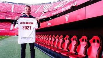 Luis García Plaza, nuevo entrenador del Sevilla.