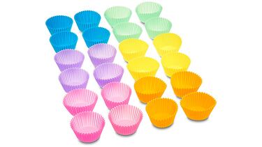 Estos moldes de silicona para magdalenas no necesitan aceite y tienen 73.000 valoraciones