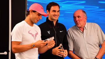 Nadal junto a Federer