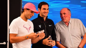 Nadal junto a Federer