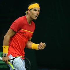 Rafa Nadal, 22 victorias en 23 partidos de Copa Davis