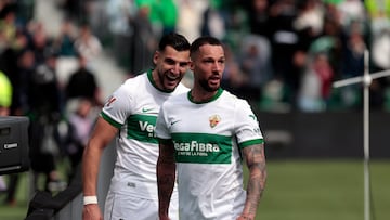 21/03/26 PARTIDO PRIMERA DIVISION
ELCHE - MALLORCA
GOLTETE MORENTE 2-1
ALEGRIA
RAFA MIR