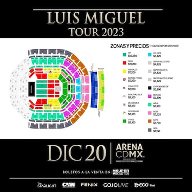 Luis Miguel dará último concierto en la Arena CDMX: fecha, precios y cómo comprar los boletos
