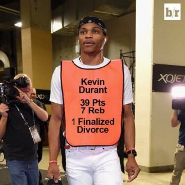 Westbrook y su peto.