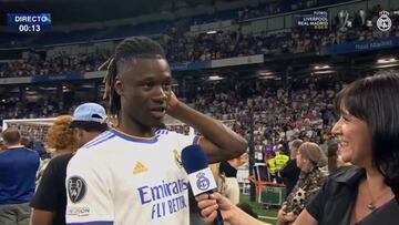 El madridismo rendido a Camavinga: enamora contando cómo ha aprendido español