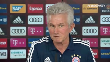Heynckes: "Sólo estaré en el Bayern hasta verano de 2018"