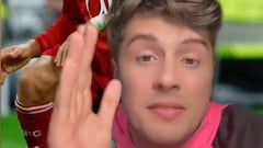 Tiktoker español ve el partido de Alexis Sánchez ante el Real Madrid y así reacciona: “Paremos un segundo...”