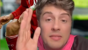 Tiktoker español ve el partido de Alexis Sánchez ante el Real Madrid y así reacciona: “Paremos un segundo...”