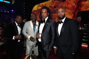 Rich Paul, Steve Stoute, Jay-Z y Juan “OG” Perez.