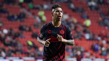 Efrain Alvarez of Tijuana during the 15th round match between Tijuana and Atletico San Luis as part of the Liga BBVA MX, Torneo Clausura 2025 at Caliente Stadium, on April 10, 2025 in Tijuana, Baja California, Mexico.