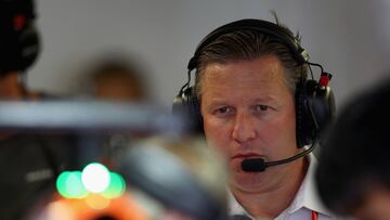 Zak Brown, de McLaren.