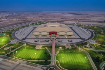 "El estadio toma su nombre de 'bayt al sha'ar', que son las tiendas de campaña utilizadas históricamente por los pueblos nómadas de Qatar y la región del Golfo", destacó la organización de la Copa del Mundo.