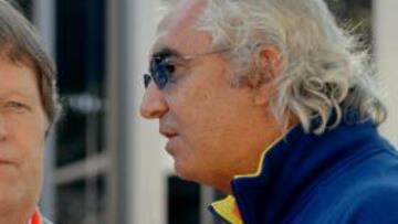 <b>FERRARI, NO.</b> El italiano cree que es muy difícil que Alonso acabe este año en Ferrari porque está Räikkönen.