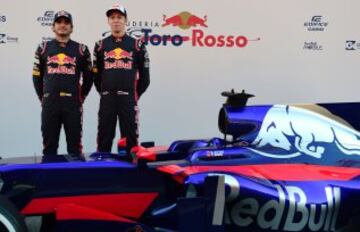 El circuito de Montmeló fue el escenario elegido por Toro Rosso para presentar su nuevo monoplaza para esta temporada.