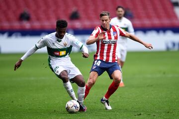 Debut: Atlético de Madrid-Elche
Día del debut: 19/12/20
Edad del debut: 20 años, 3 meses y 19 días