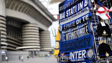 Bufandas del Inter.