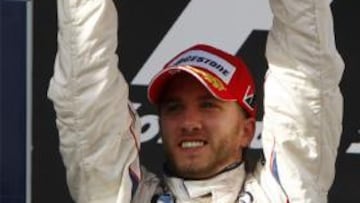 <b>GRAN ACTUACIÓN</b>. El piloto alemán de BMW-Sauber ha dejado claro que sus intenciones este año son las de ser un habitual en el podio.