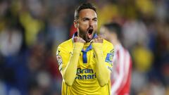 Jugador de Las Palmas. 