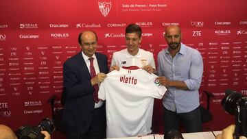 "Soy joven, tengo que jugar y el Sevilla era mi mejor opción"