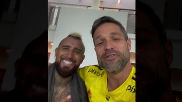 “Volando”: histórico de Brasil está vuelto loco con Arturo Vidal