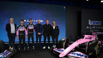 The F1 team have signed the former France player as an ambassador: “I want to exchange ideas with Gasly and Ocon, I’m very excited.”