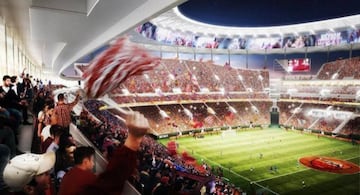 El Roma quiere un estadio en propiedad. Abandonaría el Olimpico (propiedad del ayuntamiento de Roma) y su nuevo campo tendría la base circular en claro homenaje al milenario Coliseo de Roma