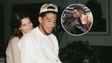 La pareja comparti&oacute; un dulce momento despu&eacute;s del juego de baloncesto de Booker, en el que los Phoenix Suns derrotaron a Los Angeles Lakers.