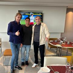 Gareca se reunió con Cabral