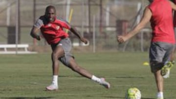 Kakuta, durante un entrenamiento.