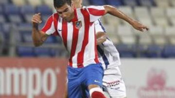 <b>DESBORDE. </b>Reyes fue el jugador del Atlético que mostró más desborde y más calidad ante el Recreativo.