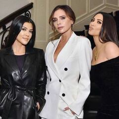 Victoria Beckham, Kourtney y Kim Kardashian juntas en California