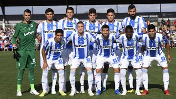 Alineaci&oacute;n titular del CD Legan&eacute;s en su amistoso veraniego ante la AD Alcorc&oacute;n.