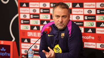 Rueda de prensa de Simeone y Flick, en directo: última hora del Barcelona -Atlético de Copa hoy, en vivo