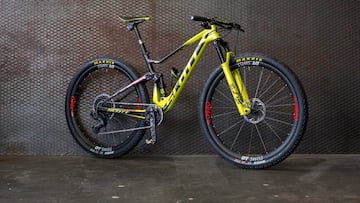 Bicicleta de Nino Schurter en la Cape Epic 2019.