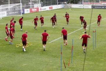 First day back for Atleti as their 2016/17 campaign starts